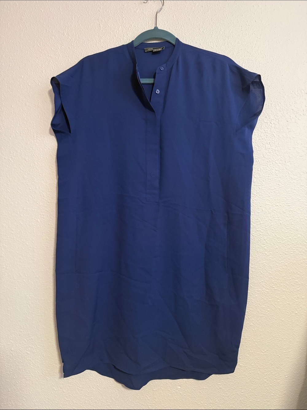 Vince Silk Tunic Dress